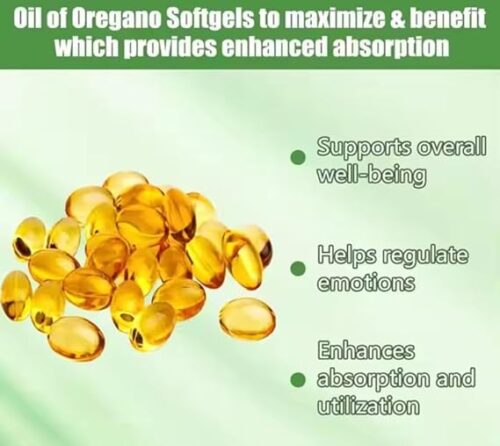 Oil of Oregano Softgels with Black Seed Oil 6000mg - Image 6